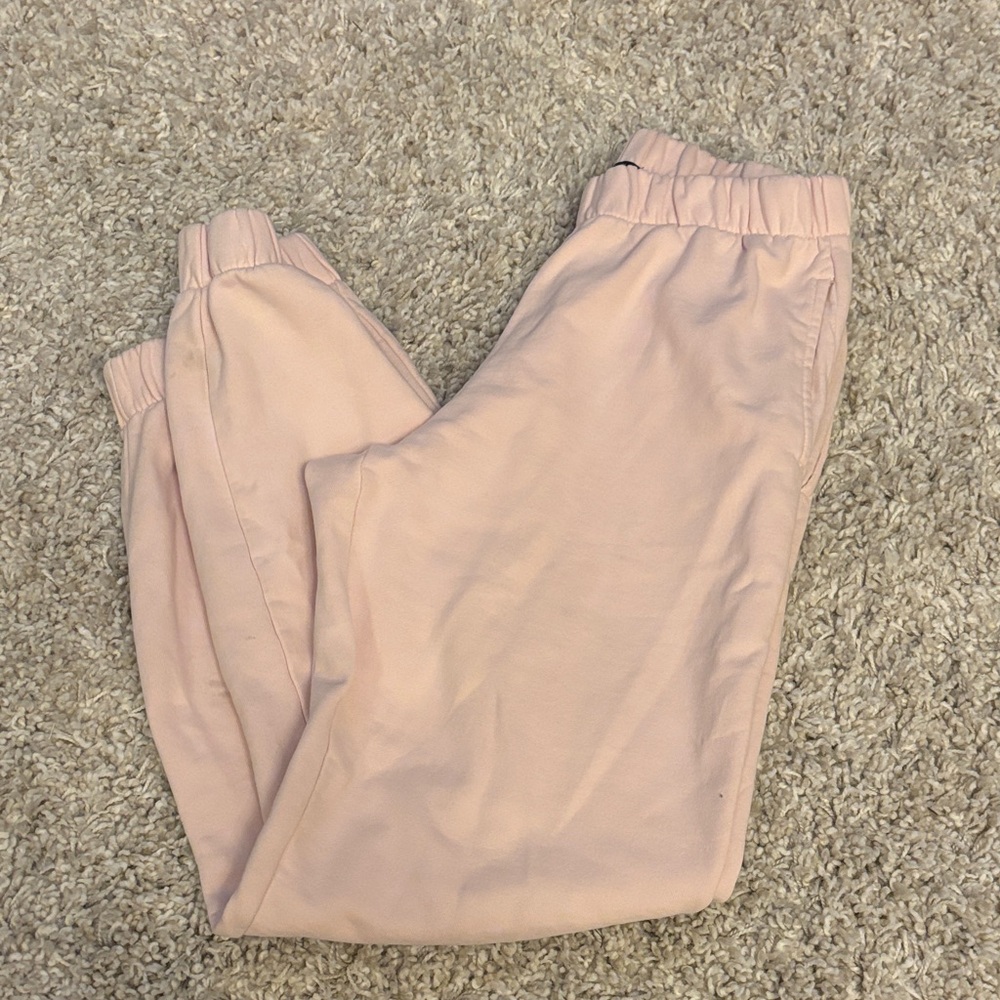 Brandy Melville Pink Jogger Pants